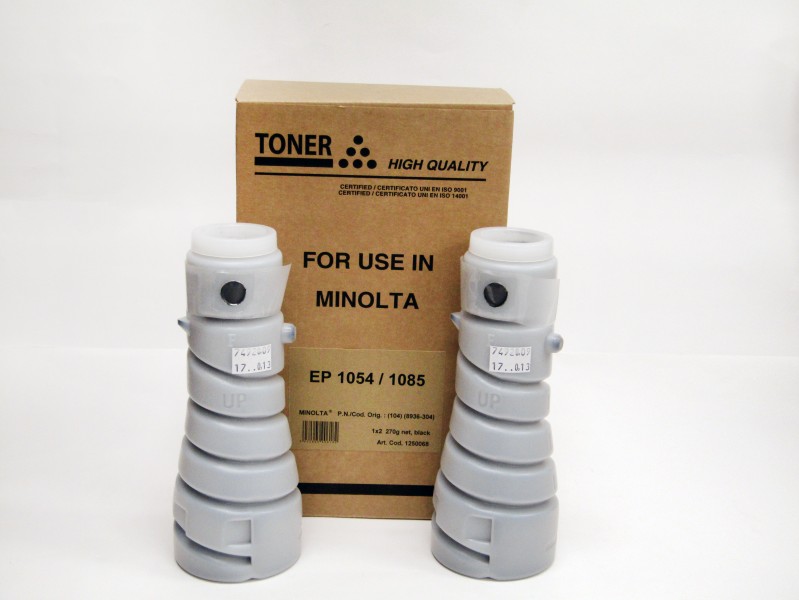 Value Compatible Konica Minolta EP1054 Toner (Box of 2) 104B