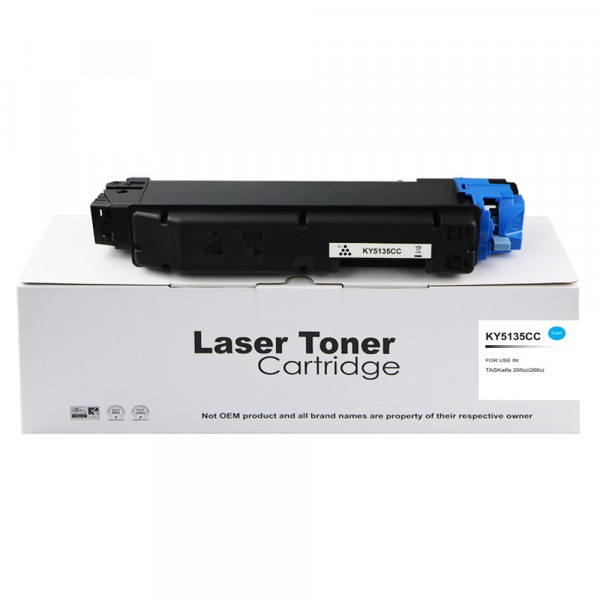 Value Compatible Kyocera TASKalfa 265CI TK5135C Cyan Toner