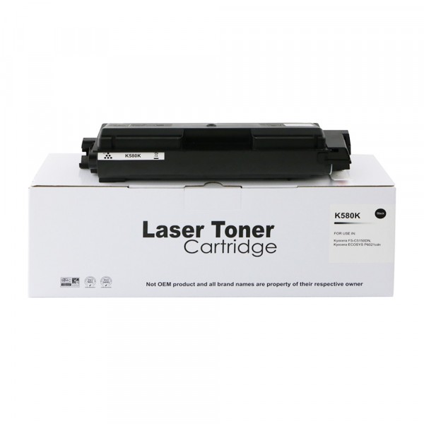 Value Compatible Kyocera Mita FSC5150 TK580K Black Toner