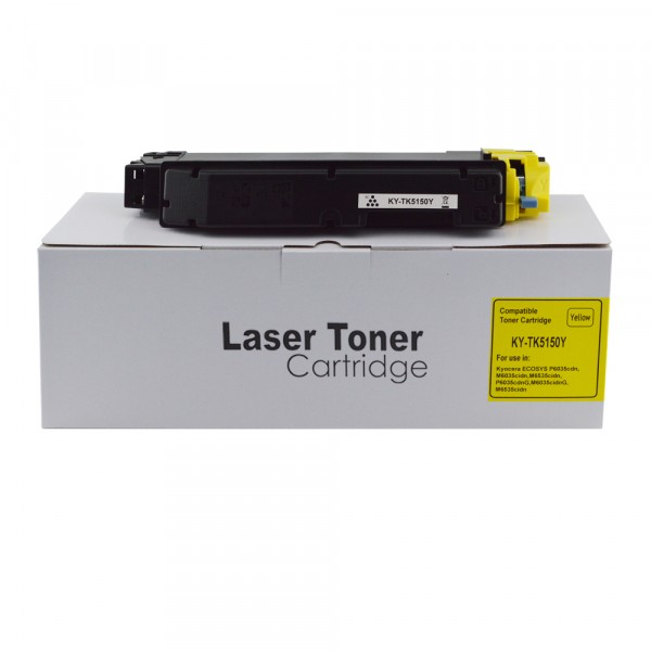 Value Compatible Kyocera TK5150Y Yellow Toner