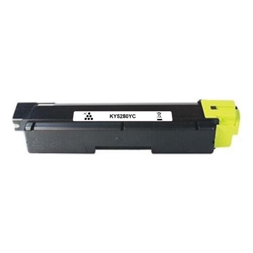 Value Compatible Kyocera Ecosys P6235 TK5280Y Yellow Toner