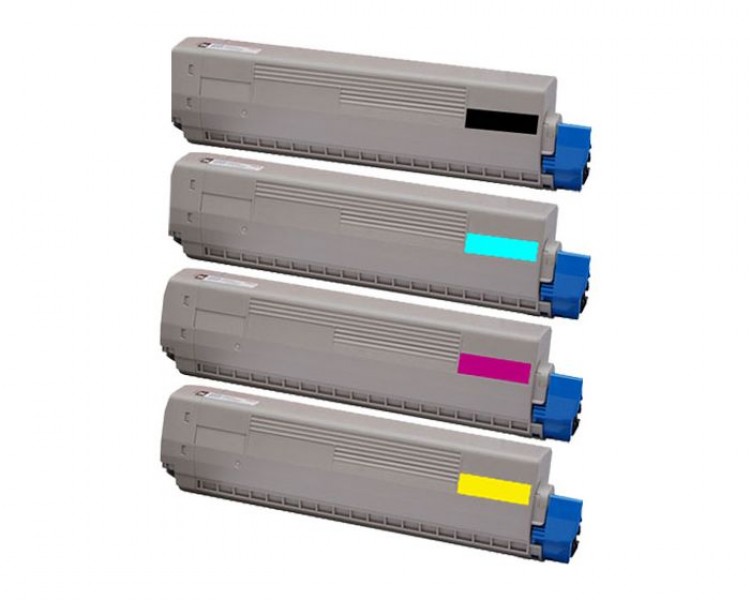 Value Remanufactured OKI C801 Magenta Toner 44643002
