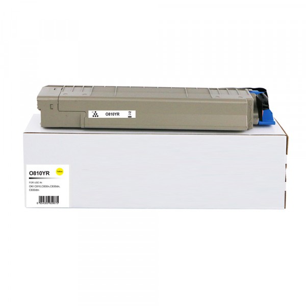 Value Remanufactured OKI C810 Yellow Toner 44059105