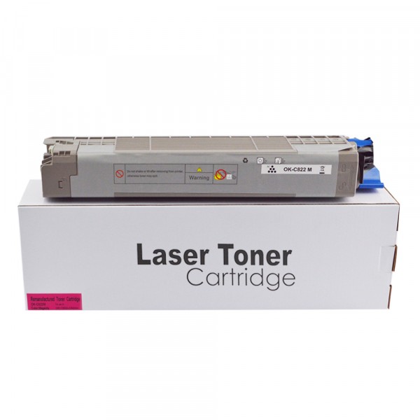 Value Remanufactured OKI C822 Magenta Toner 44844614