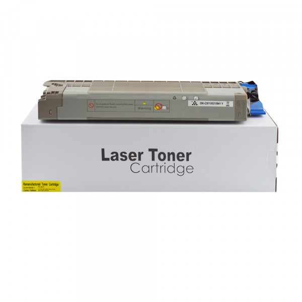 Value Remanufactured OKI C831 Yellow Toner 44844505
