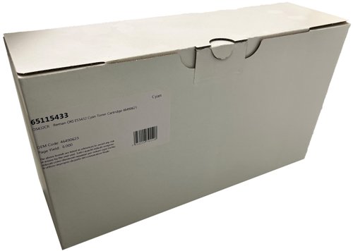 Value Remanufactured OKI ES5432 Cyan Toner Cartridge 46490623