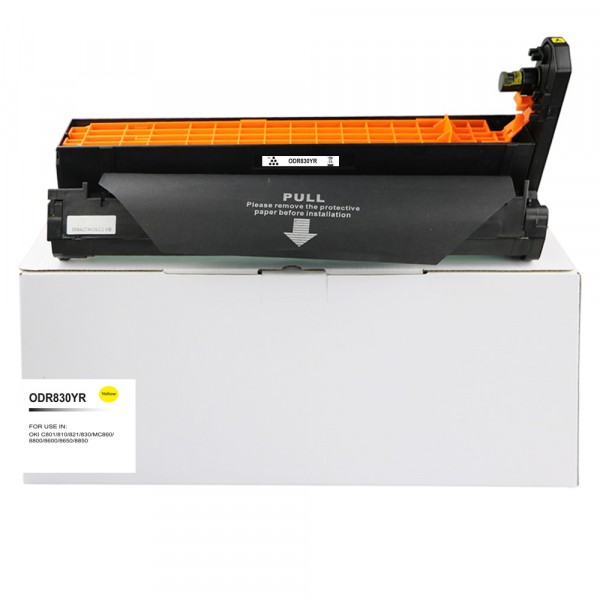 Value Remanufactured OKI C801 Yellow Drum Unit 44064009