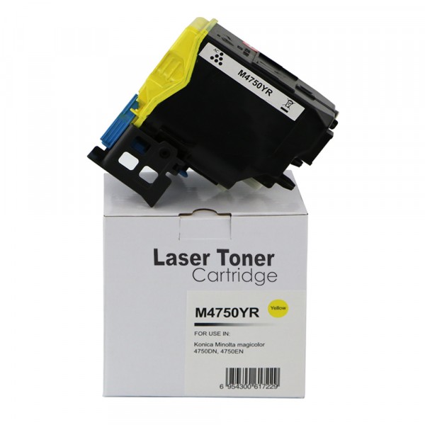 Value Remanufactured Konica Minolta 4750 Yellow Toner A0x5251