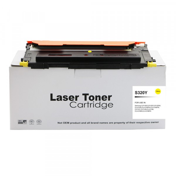 Value Compatible Samsung CLP320 Yellow Toner CLTY4072S HP SU472A