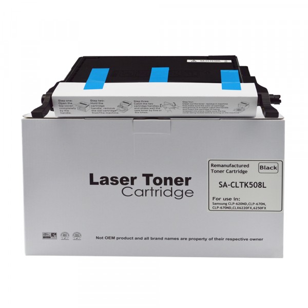 Value Remanufactured Samsung CLP620 High Yield Black Toner CLT-K5082L HP SU188A