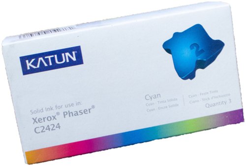 Value Compatible Xerox WorkCentre C2424 3 Cyan Inks 108R00660