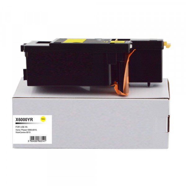Value Remanufactured Xerox Phaser 6000 Yellow Toner 106R01629