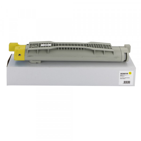 Value Remanufactured Xerox Phaser 6360 Yellow Standard Yield Toner 106R01216