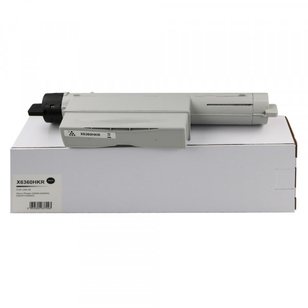 Value Remanufactured Xerox Phaser 6360 Black High Yield Toner 106R01221