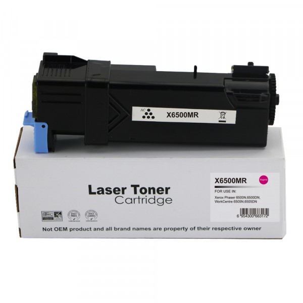 Value Remanufactured Xerox Phaser 6500 Magenta Toner 106R01595