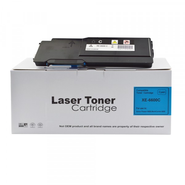 Value Compatible Xerox Phaser 6600 High Capacity Cyan Toner 106R02229
