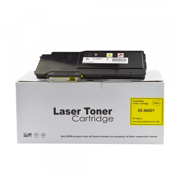 Value Compatible Xerox Phaser 6600 High Capacity Yellow Toner 106R02231