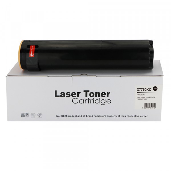 Value Compatible Xerox Phaser 7760 High Capacity Black Toner 106R01163