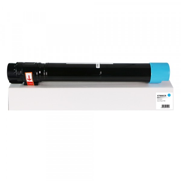 Value Remanufactured Xerox Phaser 7800 High Capacity Cyan Toner 106R01566