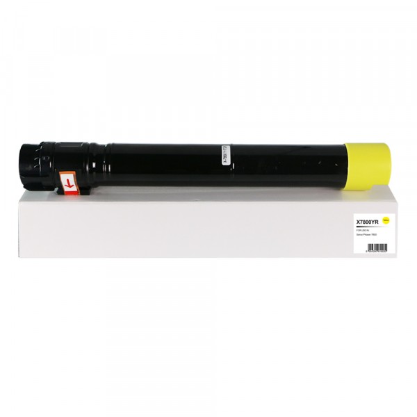 Value Remanufactured Xerox Phaser 7800 High Capacity Yellow Toner 106R01568