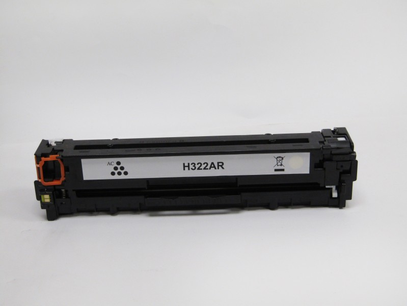Value Remanufactured HP CE322A Yellow Toner Cartridge