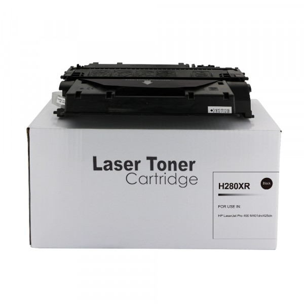 Value Remanufactured HP CF280X Toner Cartridge 80X