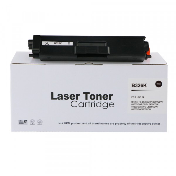 Value Remanufactured Brother TN326BK Black Toner High Yield
