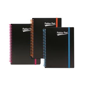 Pukka Polypropylene Neon Jotta Notepad A5 [Pack of 3]