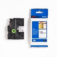 Brother TZEN241 Black on White 8m x 18mm Non Laminated Tape