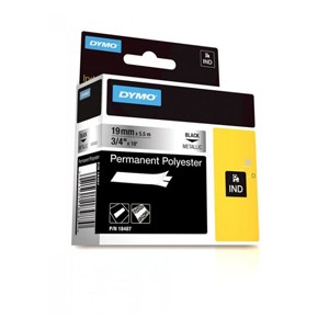 Dymo 18487 19mm Metallized Tape - S0718200 alternative image 1