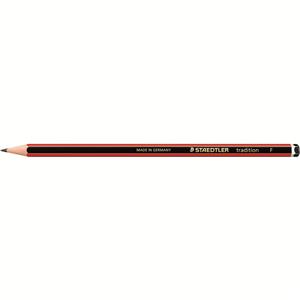 Staedtler 110 Tradition F Wood Pencil [Pack of 12]