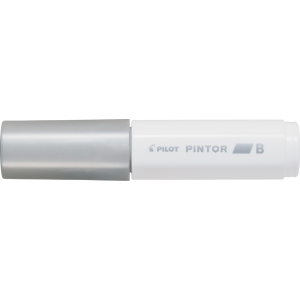 Pilot Pintor Broad Paint Marker Chisel-Tipped Silver