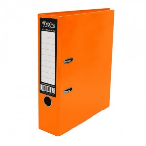 Pukka Brights Lever Arch File Laminated Paper-on-Board A4 70mm Orange [Pack of 10]