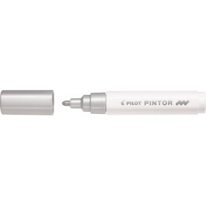Pilot Pintor Medium Paint Marker Silver
