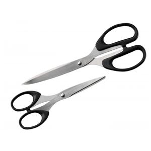 Value Scissors Black Handle 6 Inches