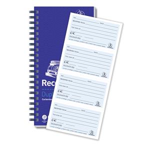 Challenge Receipt Book 280x141mm