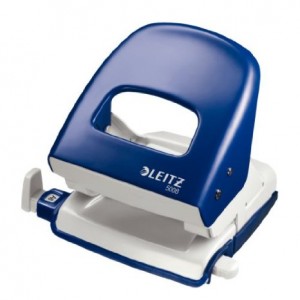 Leitz 5008 Hole Punch 30 Sheet Capacity Blue