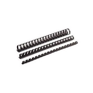 Fellowes 14mm Black Plastic Binding Combs [Pack of 25]