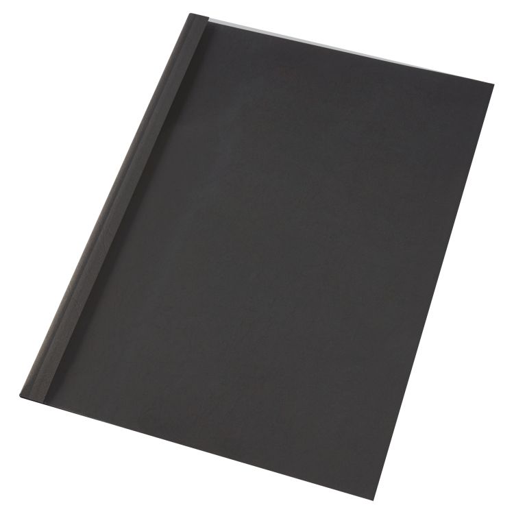 GBC IB451614 Black Leathergrain Thermal Binding Covers