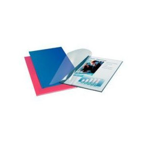 Leitz Softcover Linen Finish 3.5mm Cover Boards Blue [Pack of 10]