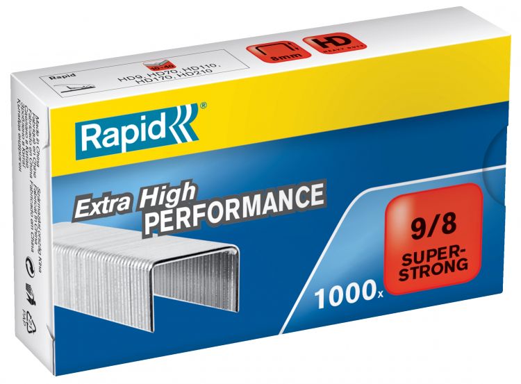 Rapid HD9 Staples Super Strong [Pack of 5000]