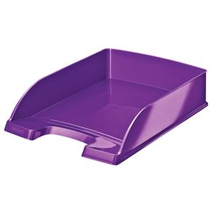Leitz WOW Letter Tray Metallic Purple