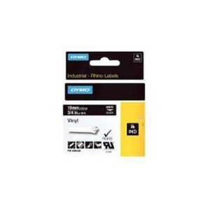 Dymo 1805436 19mm White on Black