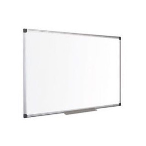 Bi-Office Maya Melamine Aluminium Framed Drywipe Board 1200x900mm