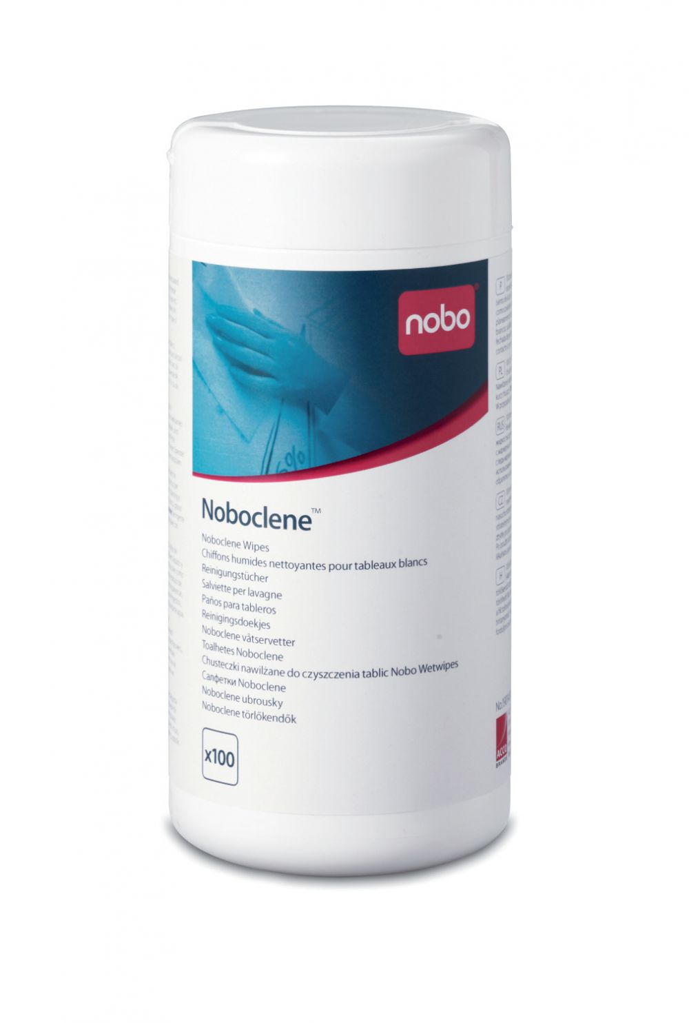 Nobo Noboclene Cleaning Wipes [Tub of 100]
