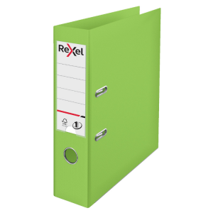 Rexel Choices A4 Polypropylene Lever Arch File Green [Pack of 10]