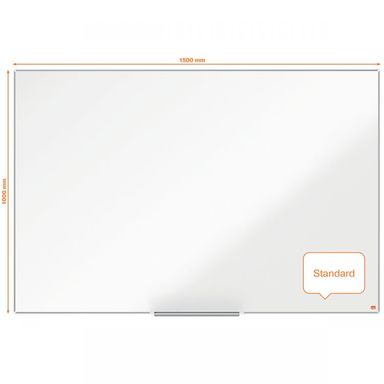 Nobo Impression Pro 1500x1000mm Nano-Clean Magnetic Whiteboard