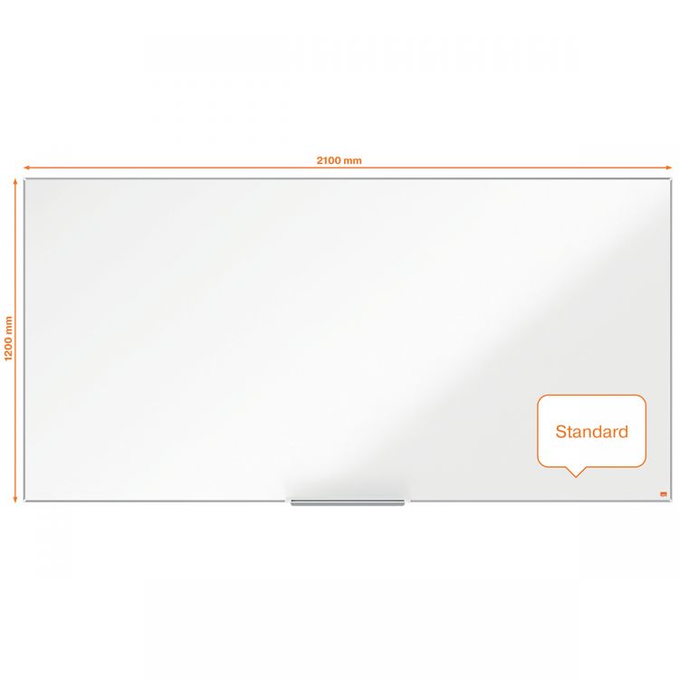 Nobo Impression Pro 2000x1000mm Nano-Clean Magnetic Whiteboard