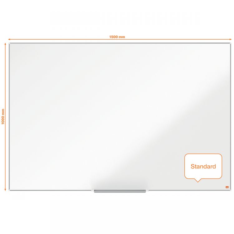 Nobo Impression Pro 1500x1000mm Enamel Magnetic Whiteboard