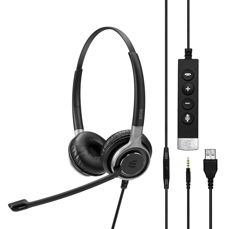 EPOS SC665 USB and 3.5mm Stereo Headset